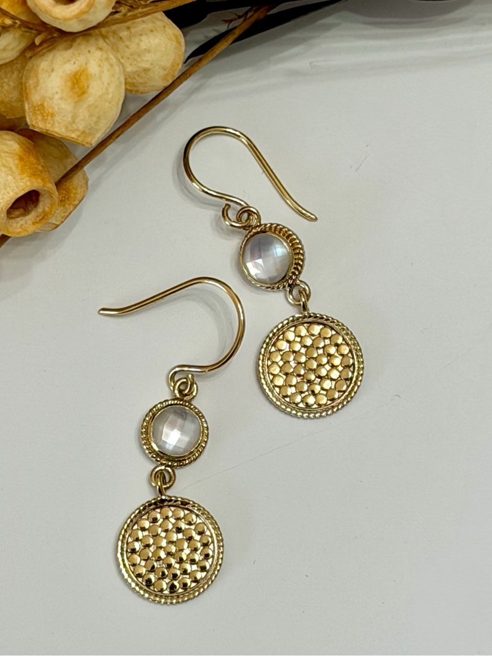 Anna Beck Double Drop Earrings - Picture 2 of 5